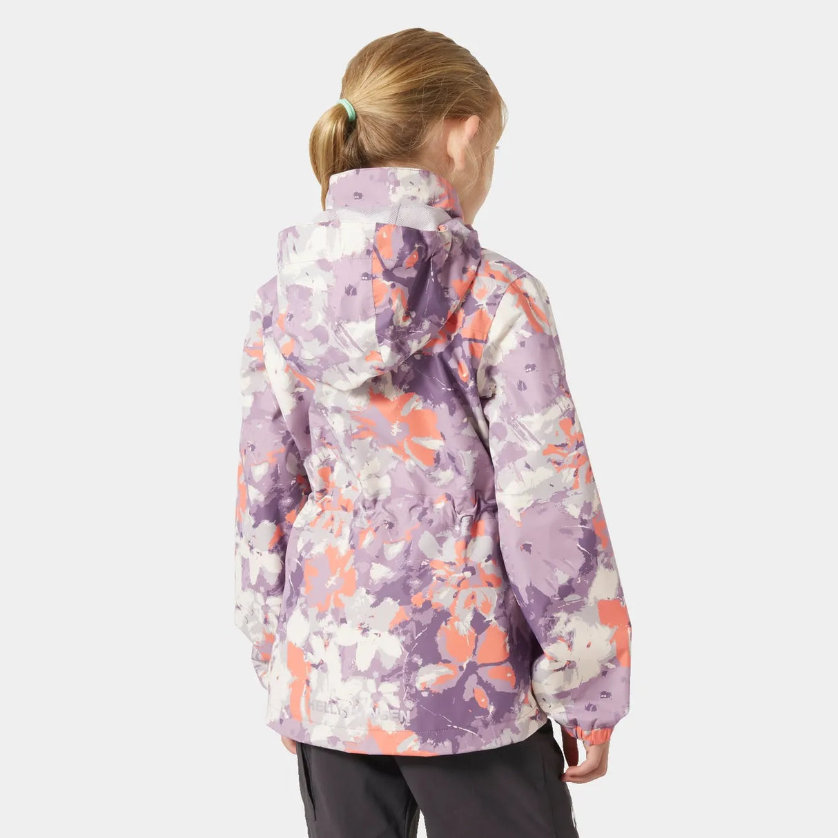 Helly Hansen Juniors' Celeste Rain Jacket Regnjakke Børn - Sample - Purple Clay -
