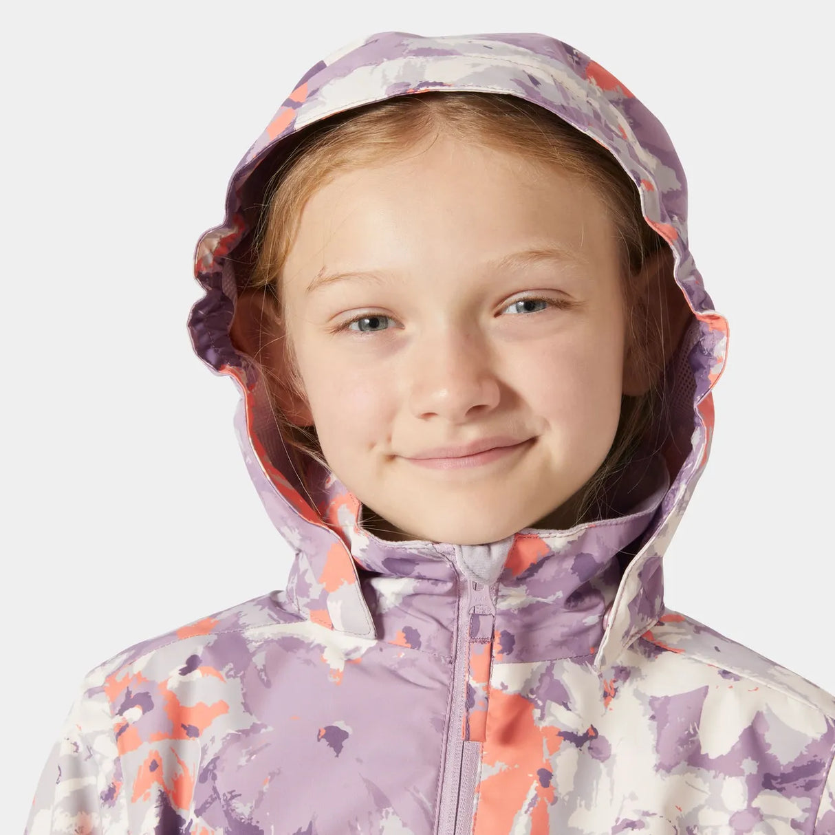 Helly Hansen Juniors' Celeste Rain Jacket Regnjakke Børn - Sample - Purple Clay -
