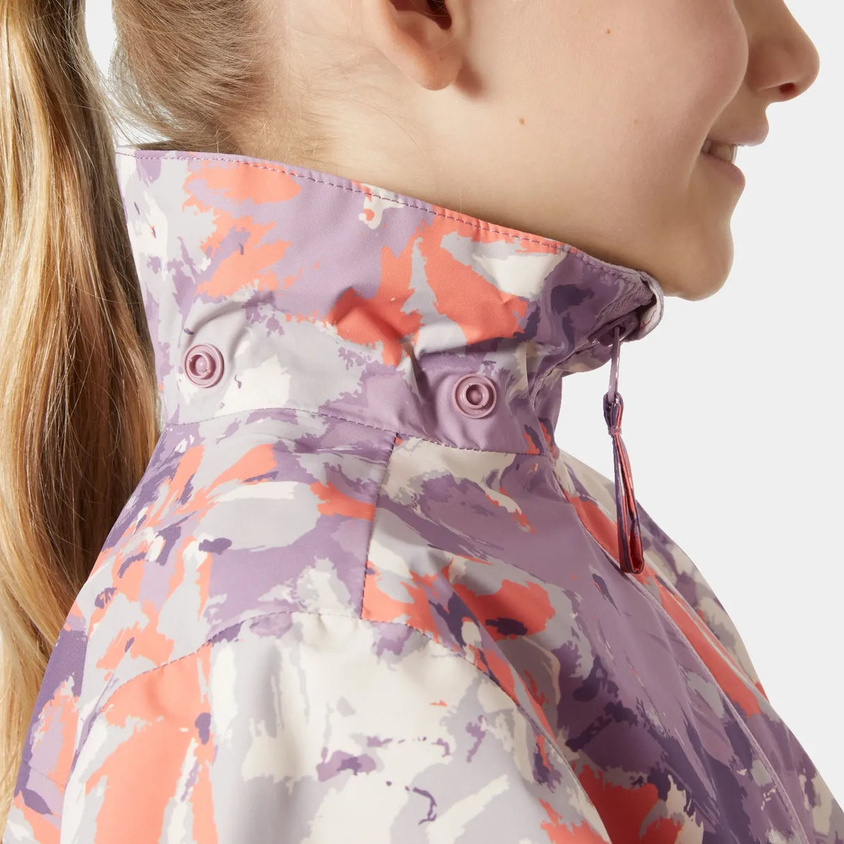 Helly Hansen Juniors' Celeste Rain Jacket Regnjakke Børn - Sample - Purple Clay -