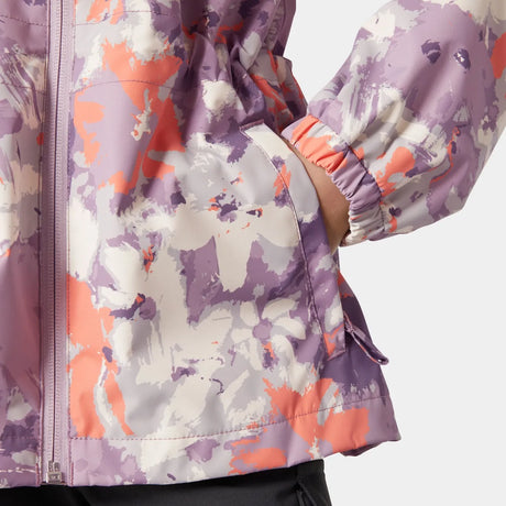 Helly Hansen Juniors' Celeste Rain Jacket Regnjakke Børn - Sample - Purple Clay -
