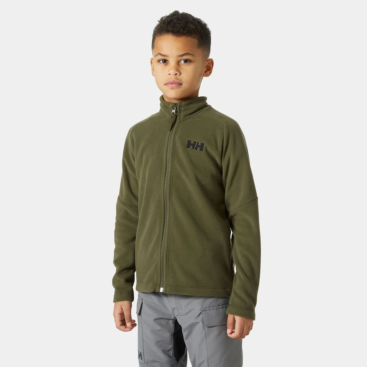 Helly Hansen Juniors' Daybreaker 2.0 Jacket Fleecejakke Børn - Utility Green -