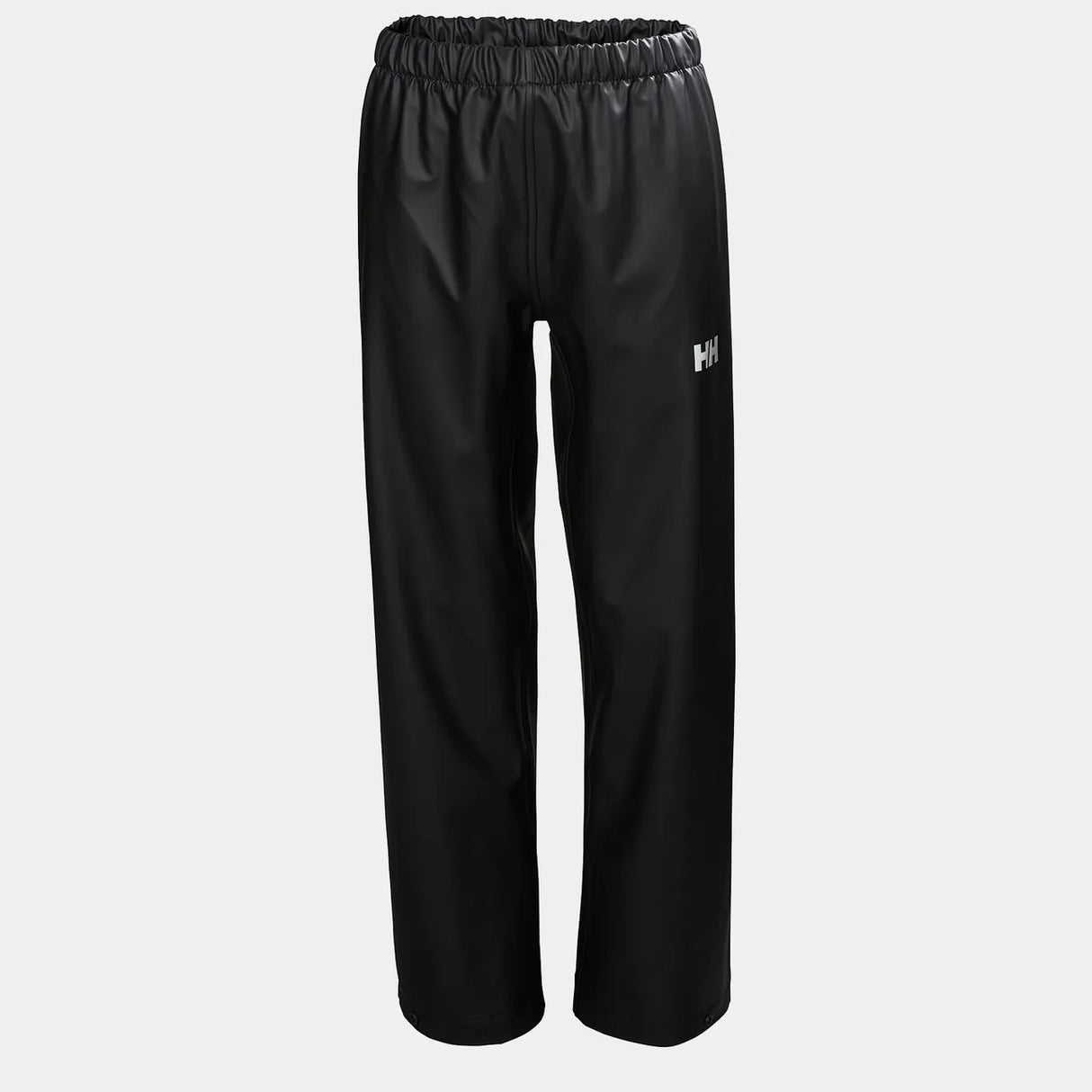 Helly Hansen Juniors' Moss Rain Pants Regnbukser Børn - Black - Black