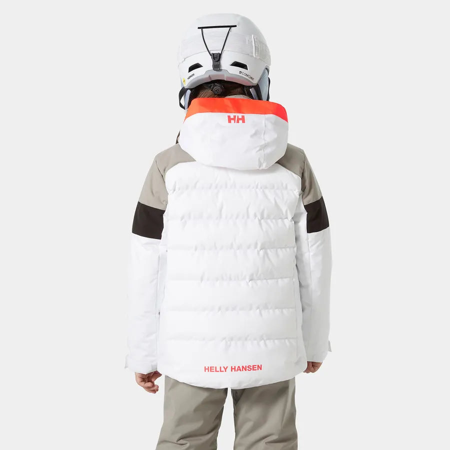 Helly Hansen Juniors' Diamond Ski Jacket Skijakke Børn - White -
