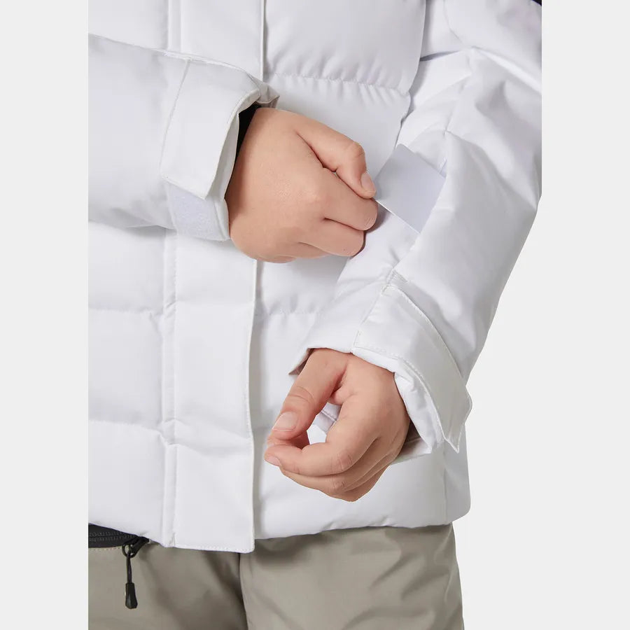 Helly Hansen Juniors' Diamond Ski Jacket Skijakke Børn - White -
