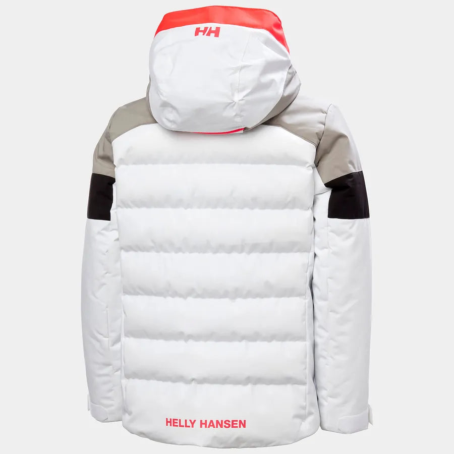 Helly Hansen Juniors' Diamond Ski Jacket Skijakke Børn - White -