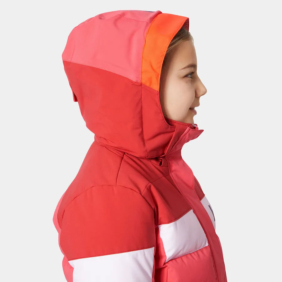 Helly Hansen Juniors' Diamond Ski Jacket Skijakke Børn - Sunset Pink -