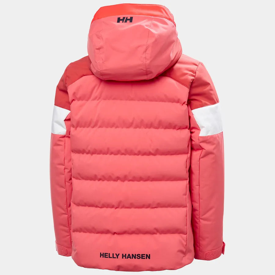 Helly Hansen Juniors' Diamond Ski Jacket Skijakke Børn - Sunset Pink -