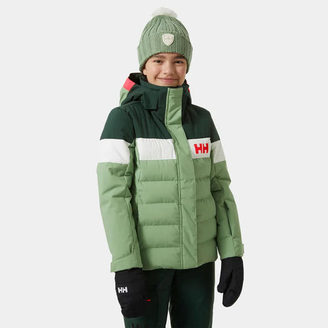 Helly Hansen Juniors' Diamond Ski Jacket Skijakke Børn - Jade -