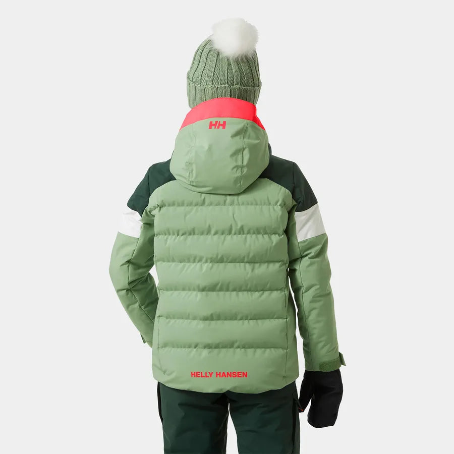 Helly Hansen Juniors' Diamond Ski Jacket Skijakke Børn - Jade -
