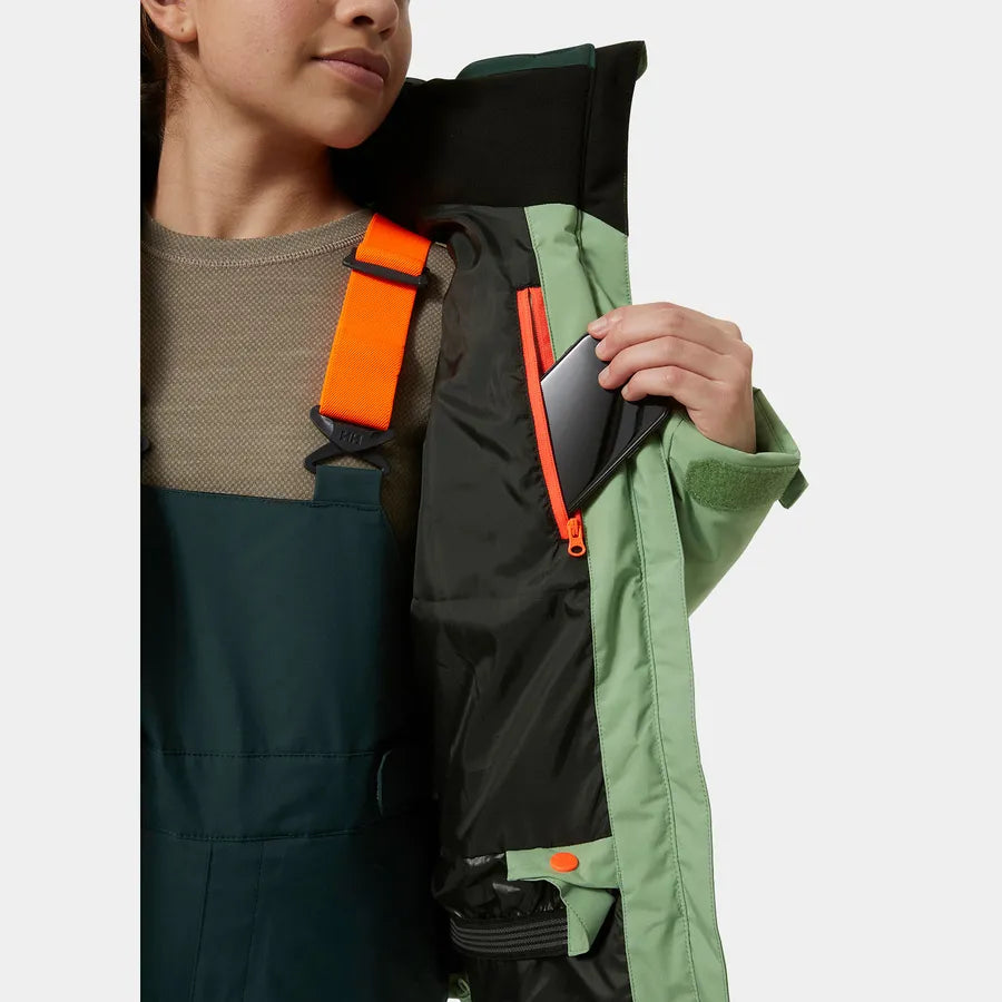 Helly Hansen Juniors' Diamond Ski Jacket Skijakke Børn - Jade -