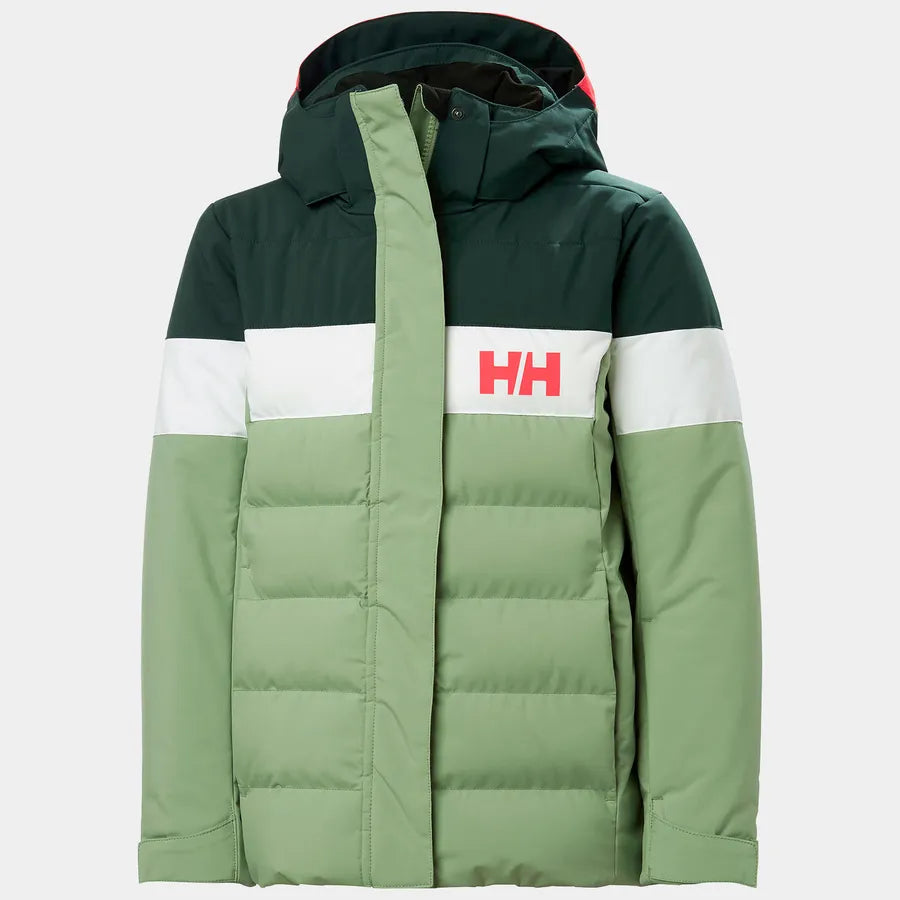Helly Hansen Juniors' Diamond Ski Jacket Skijakke Børn - Jade - Jade