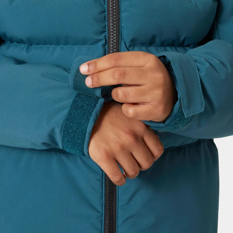 Helly Hansen Juniors' Cyclone Jacket Skijakke Børn - Dark Creek ud -