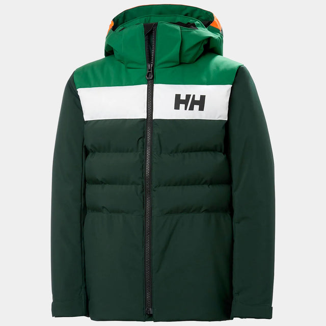 Helly Hansen Juniors' Cyclone Jacket Skijakke Børn - Darkest Spruce - Darkest Spruce