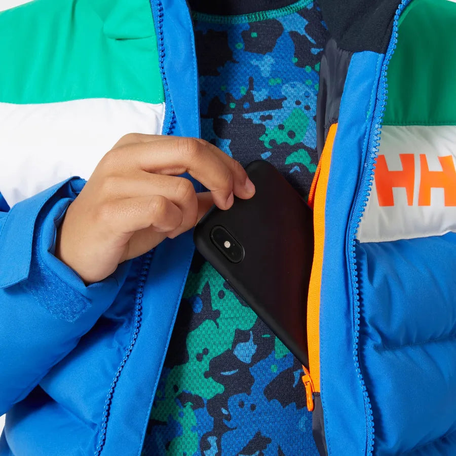 Helly Hansen Juniors' Cyclone Jacket Skijakke Børn - Cobalt -
