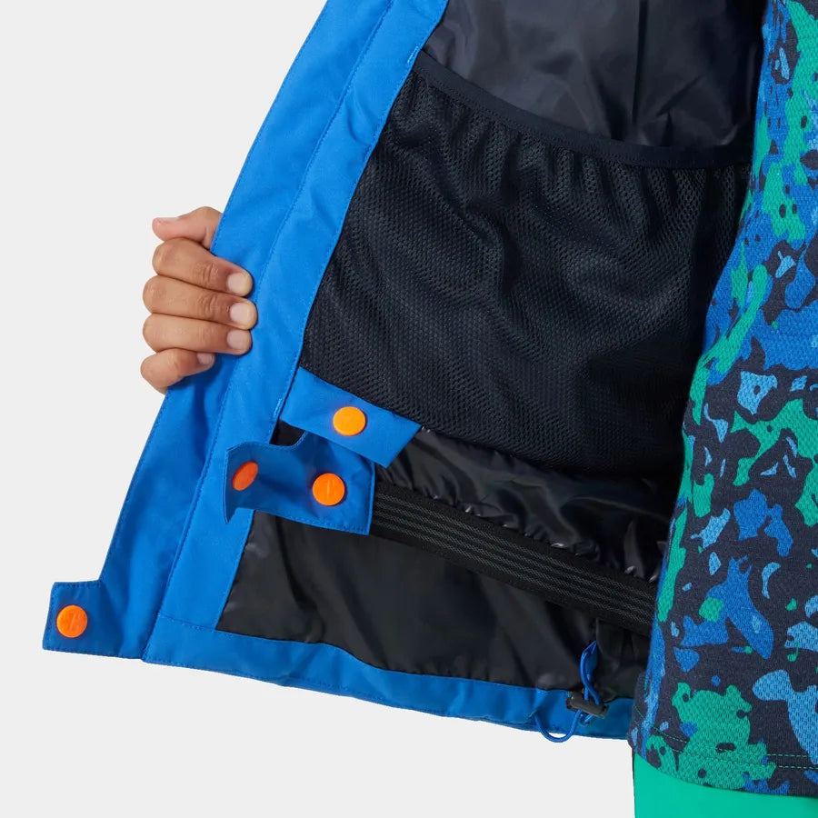 Helly Hansen Juniors' Cyclone Jacket Skijakke Børn - Cobalt -