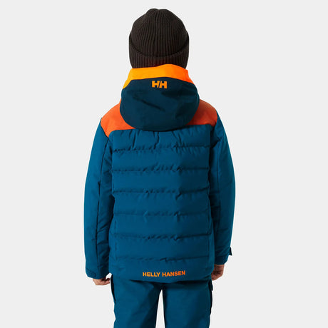 Helly Hansen Juniors' Cyclone Jacket Skijakke Børn - Deep Dive -