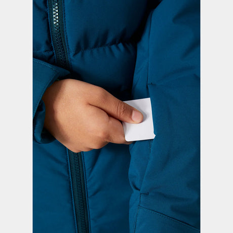 Helly Hansen Juniors' Cyclone Jacket Skijakke Børn - Deep Dive -