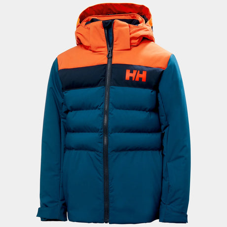 Helly Hansen Juniors' Cyclone Jacket Skijakke Børn - Deep Dive - Deep Dive