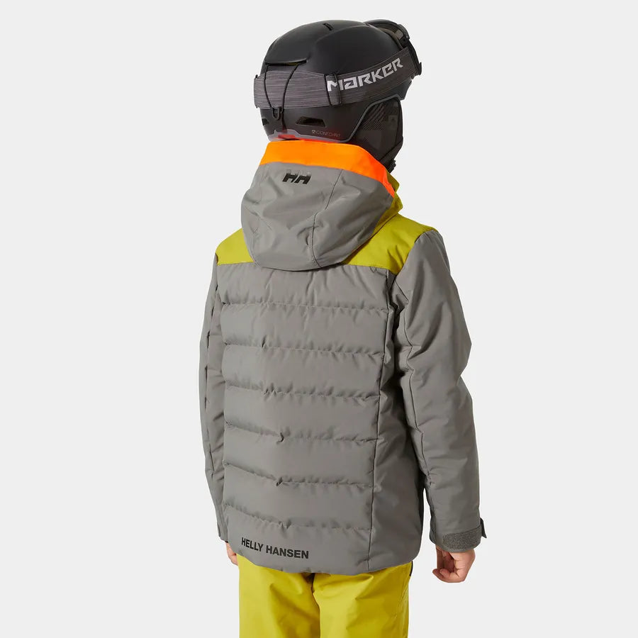 Helly Hansen Juniors' Cyclone Jacket Skijakke Børn - Concrete -