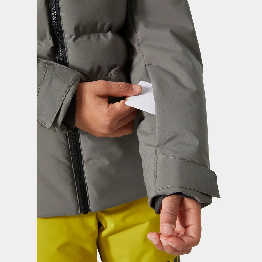 Helly Hansen Juniors' Cyclone Jacket Skijakke Børn - Concrete -