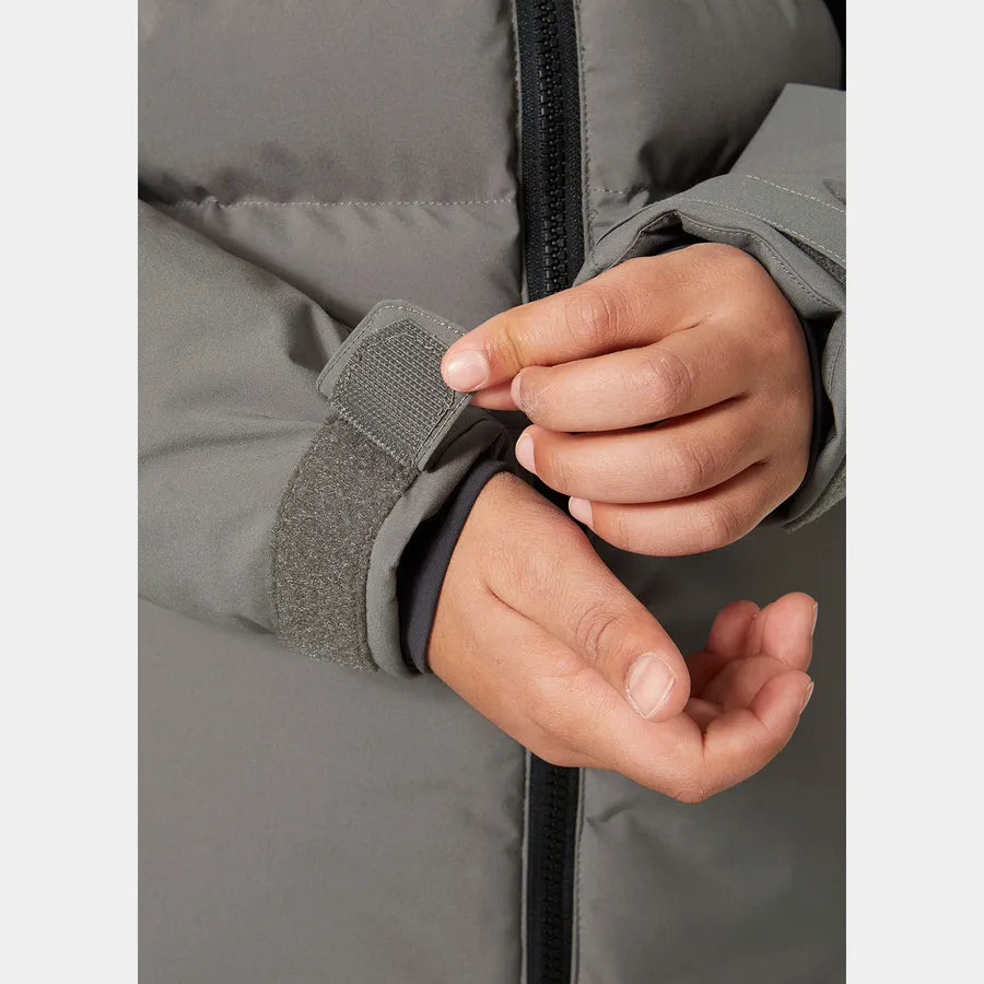 Helly Hansen Juniors' Cyclone Jacket Skijakke Børn - Concrete -