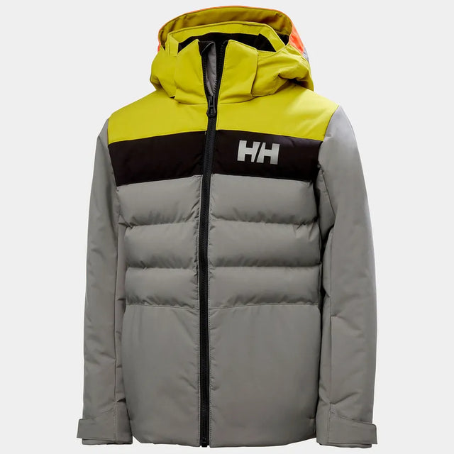 Helly Hansen Juniors' Cyclone Jacket Skijakke Børn - Concrete - Concrete