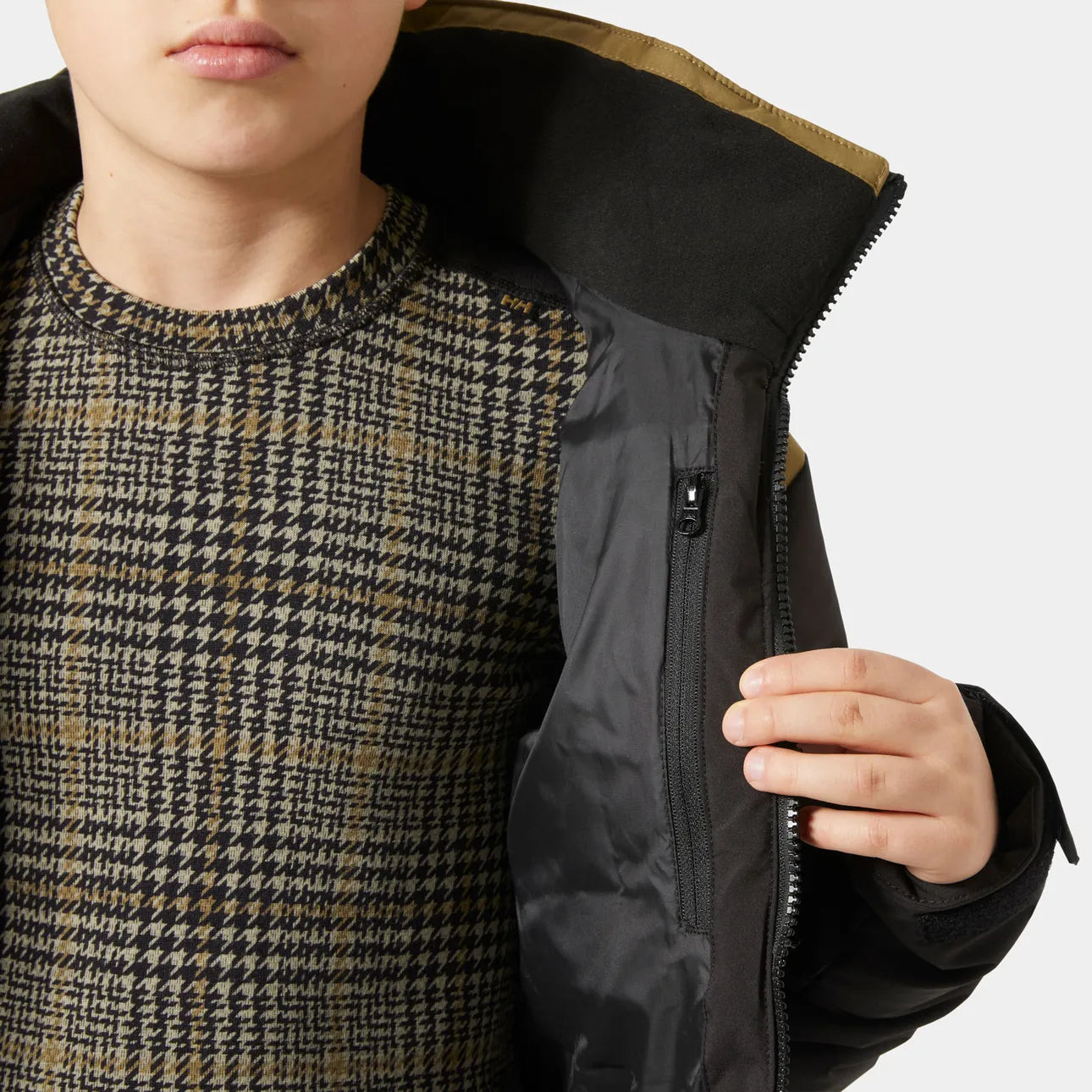 Helly Hansen Juniors' Cyclone Jacket Skijakke Børn - Black -