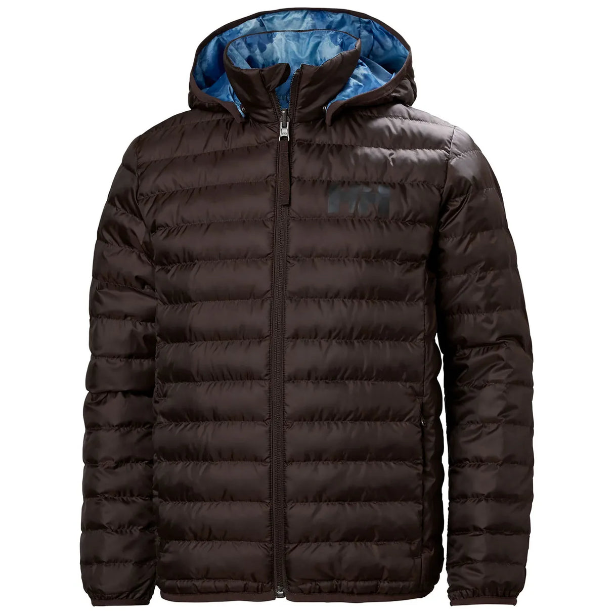 Helly Hansen Juniors' Infinity Insulator Jacket Vendbar Jakke Børn - Triple Espresso - Triple Espresso