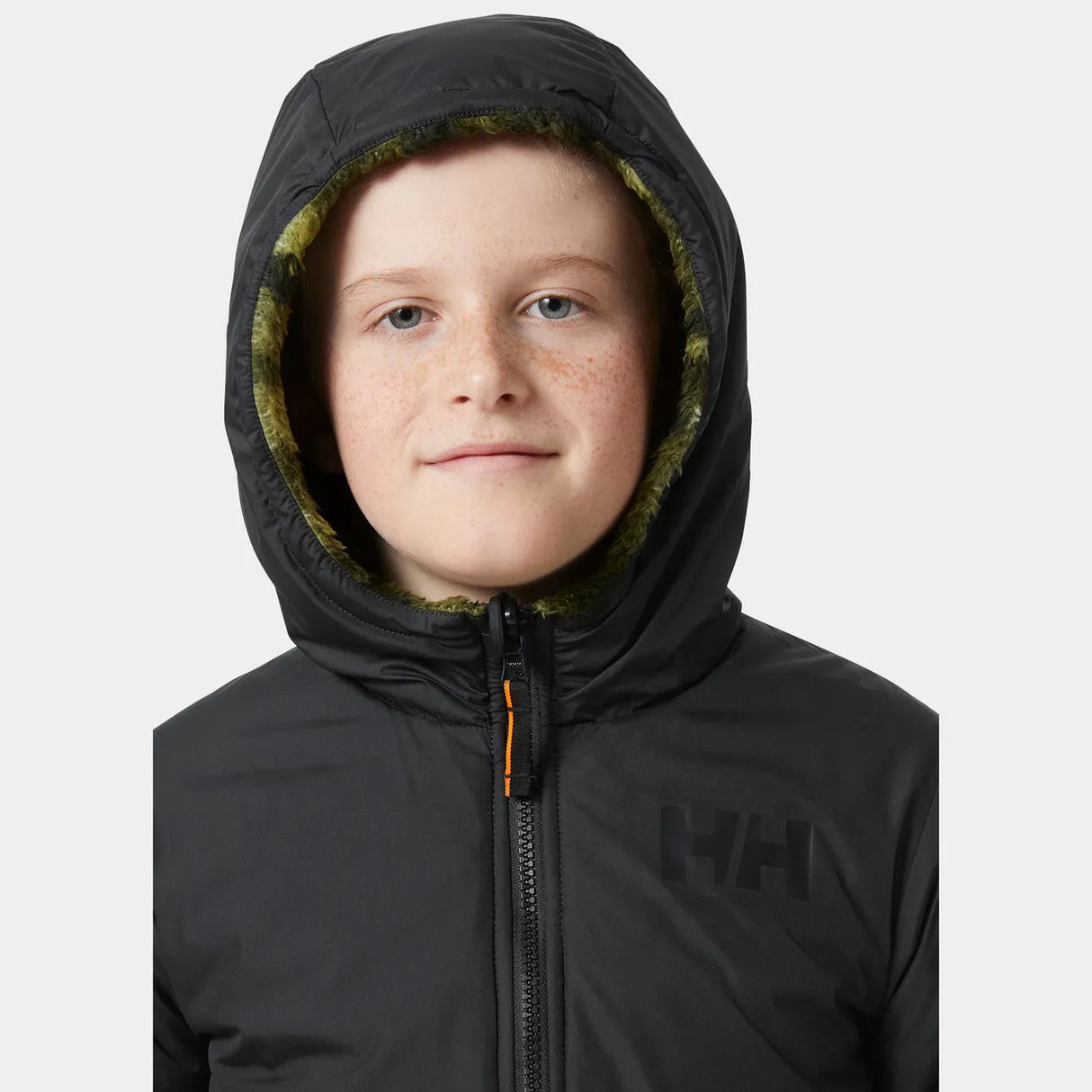Helly Hansen Juniors' Champ Reversible Jacket Vendbar Jakke Børn - Sample -