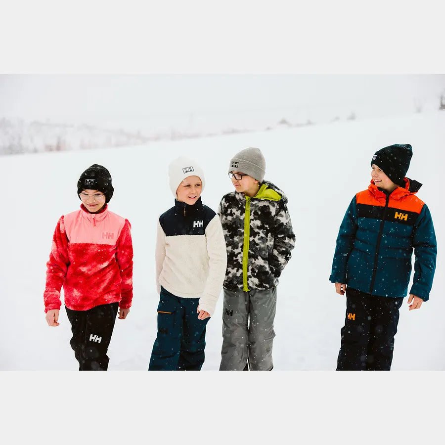 Helly Hansen Juniors' Champ 1/2 Zip Midlayer Fleecetrøje Børn - Sunset Pink -