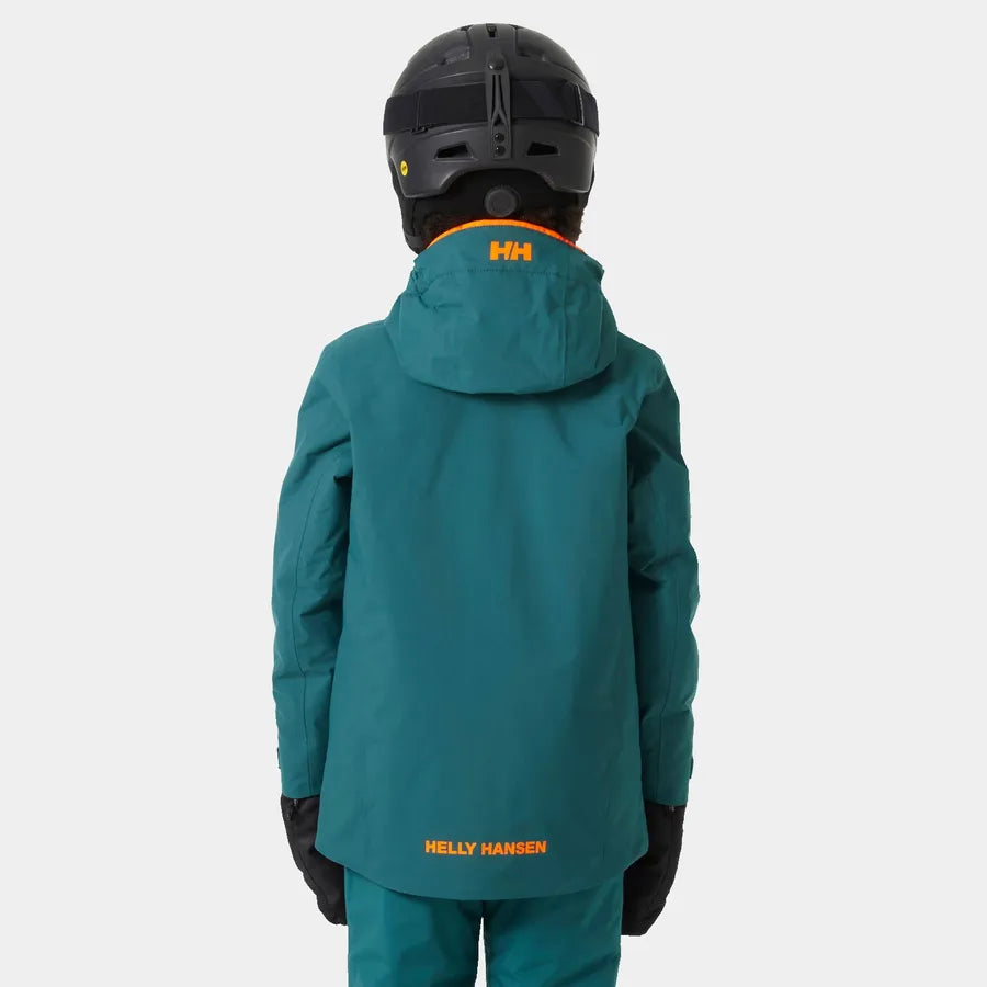 Helly Hansen Juniors' Traverse Ski Jacket Skijakke Børn - Dark Creek -