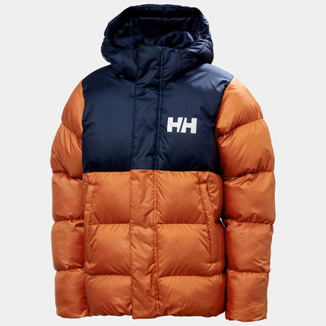 Helly Hansen Juniors' Vision Puffy Jacket Vinterjakke Børn - Ginger Biscuit