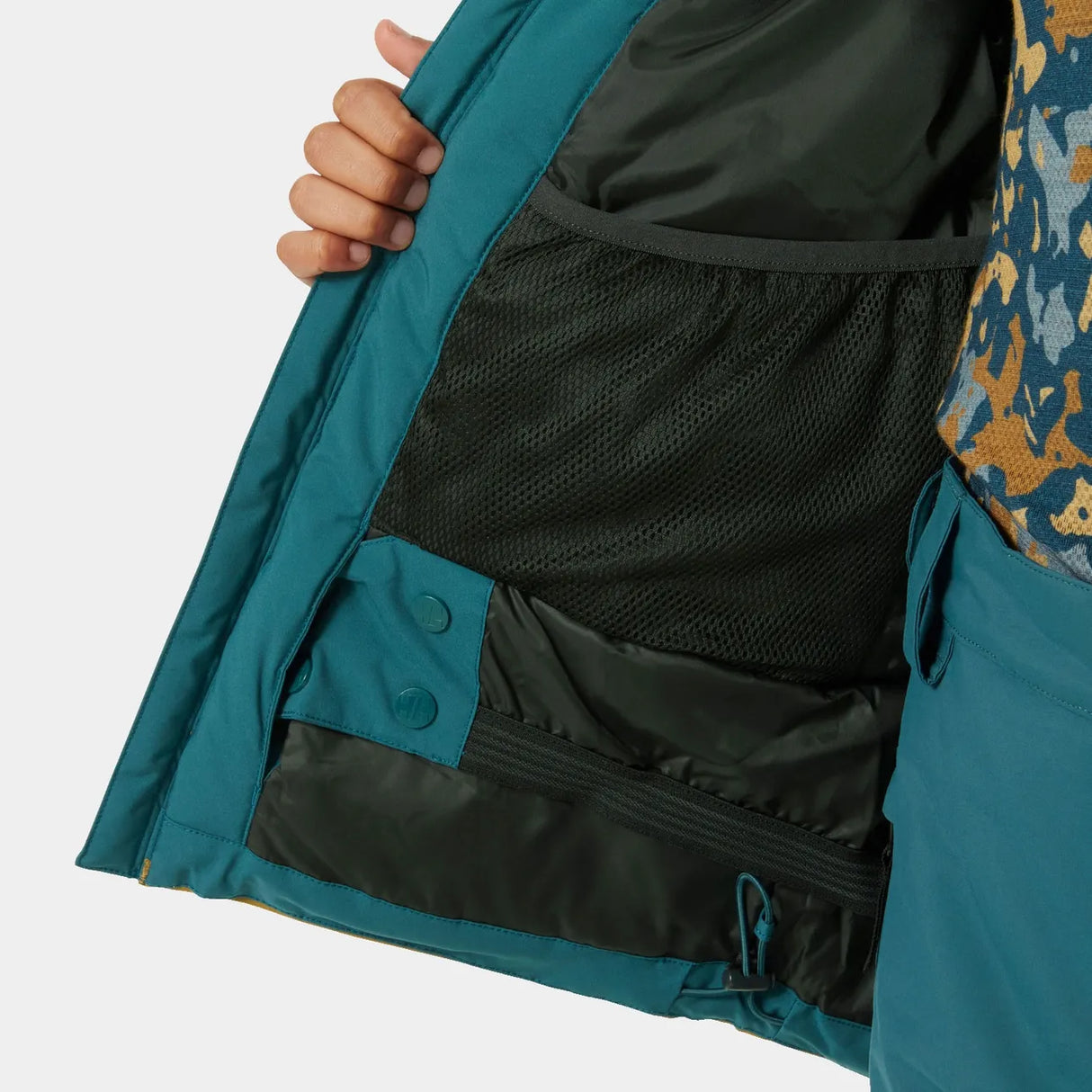 Helly Hansen Juniors' Alpha Ski Jacket Skijakke Børn - Dark Creek -