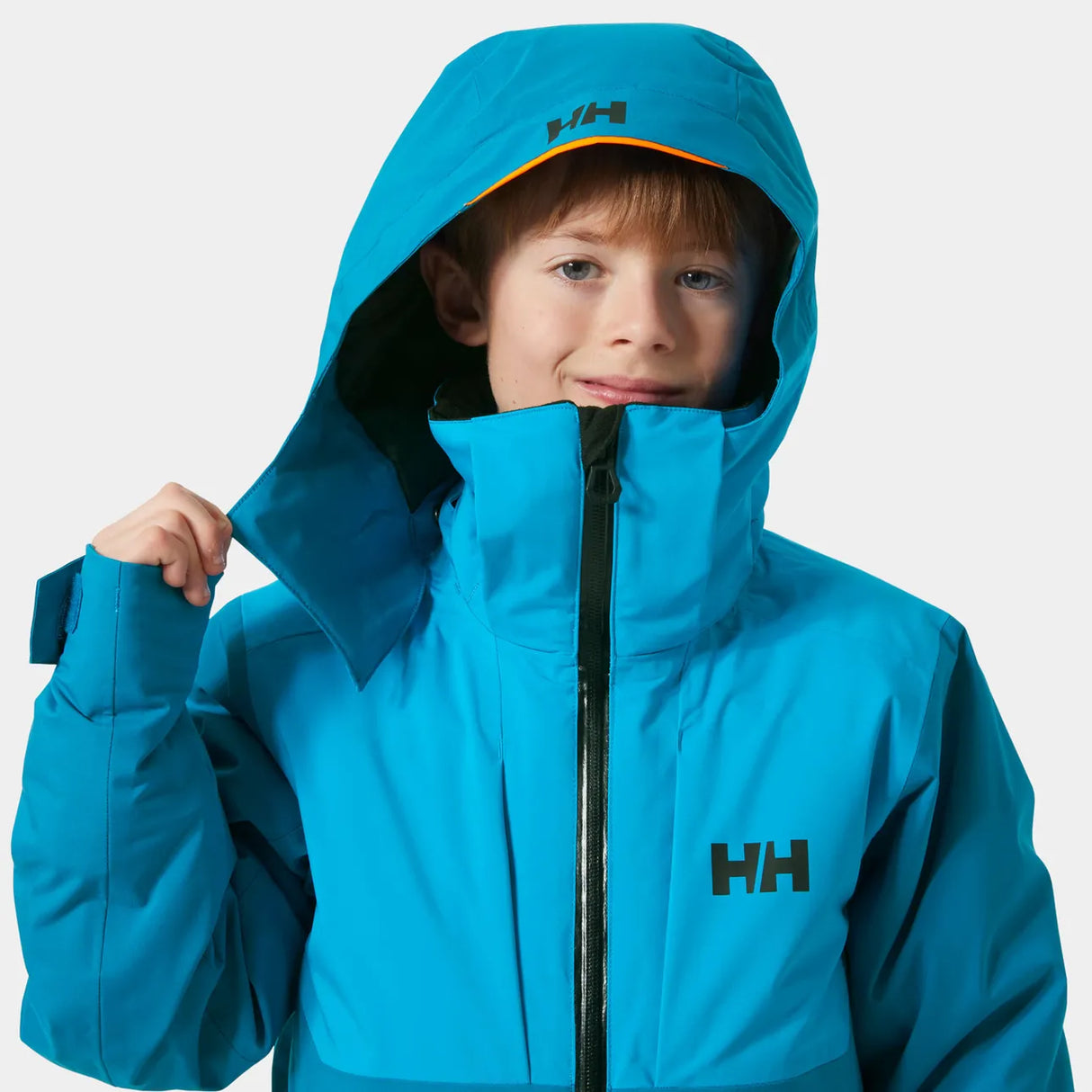 Helly Hansen Juniors' Alpha Ski Jacket Skijakke Børn - Cerulean Blue -