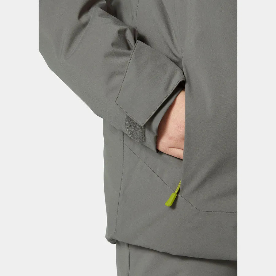 Helly Hansen Juniors' Alpha Ski Jacket Skijakke Børn - Concrete -