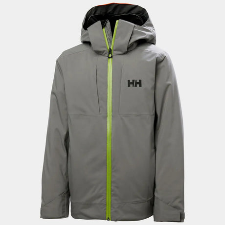 Helly Hansen Juniors' Alpha Ski Jacket Skijakke Børn - Concrete - Concrete