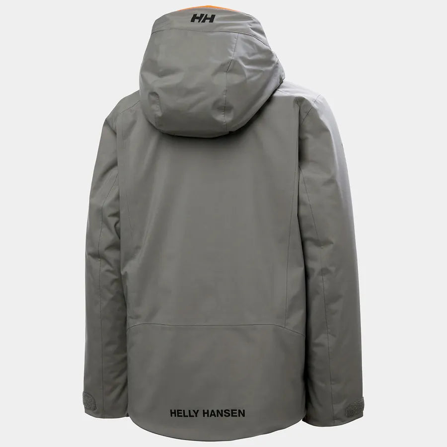 Helly Hansen Juniors' Alpha Ski Jacket Skijakke Børn - Concrete -