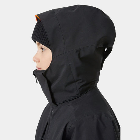 Helly Hansen Juniors' Alpha Ski Jacket Skijakke Børn - Black -