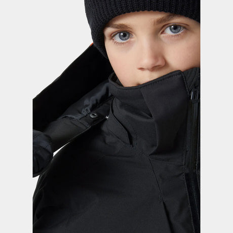 Helly Hansen Juniors' Alpha Ski Jacket Skijakke Børn - Black -
