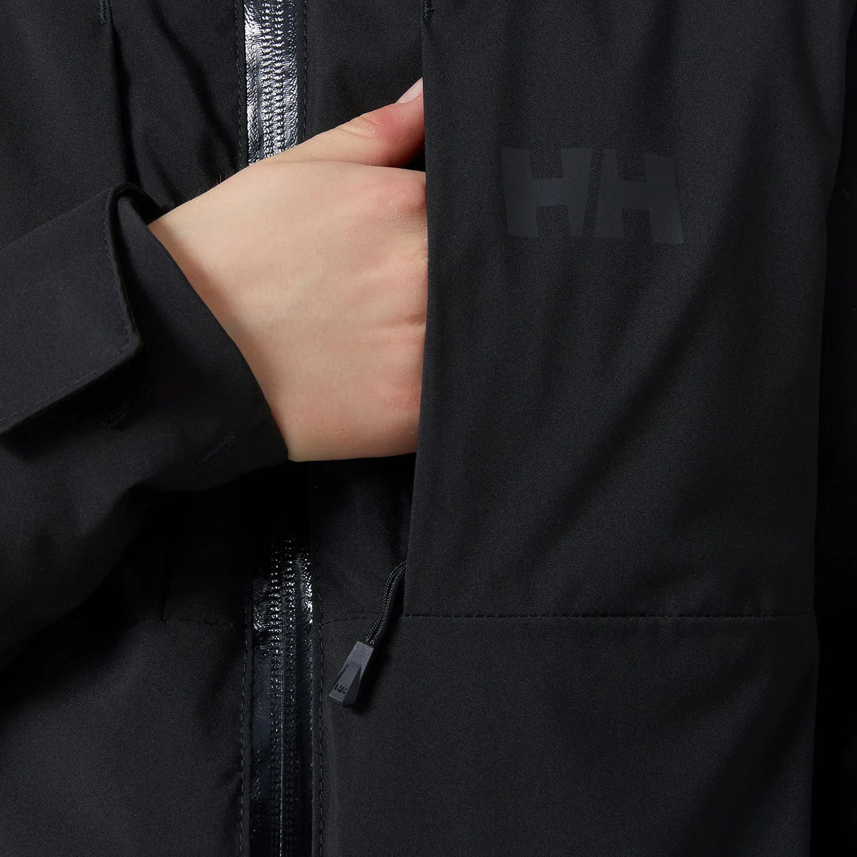 Helly Hansen Juniors' Alpha Ski Jacket Skijakke Børn - Black -