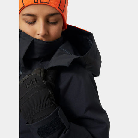 Helly Hansen Juniors' Alpha Ski Jacket Skijakke Børn - Black -