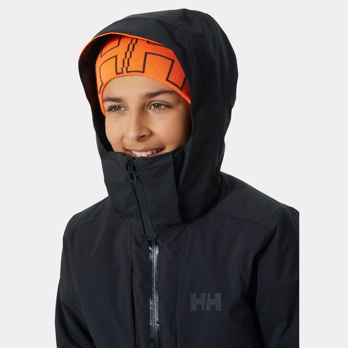 Helly Hansen Juniors' Alpha Ski Jacket Skijakke Børn - Black -
