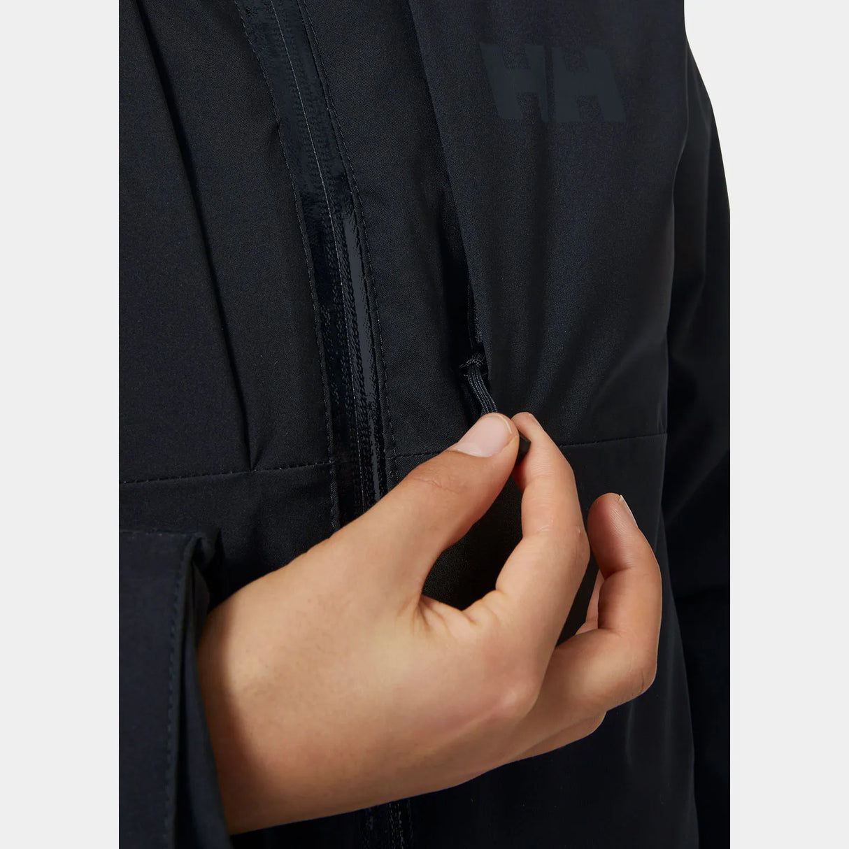 Helly Hansen Juniors' Alpha Ski Jacket Skijakke Børn - Black -