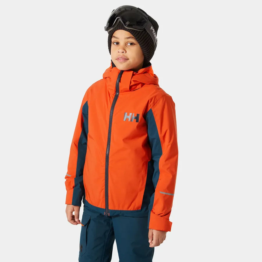 Helly Hansen Juniors’ Quest Ski Jacket Skijakke Børn - Patrol Orange - Patrol Orange
