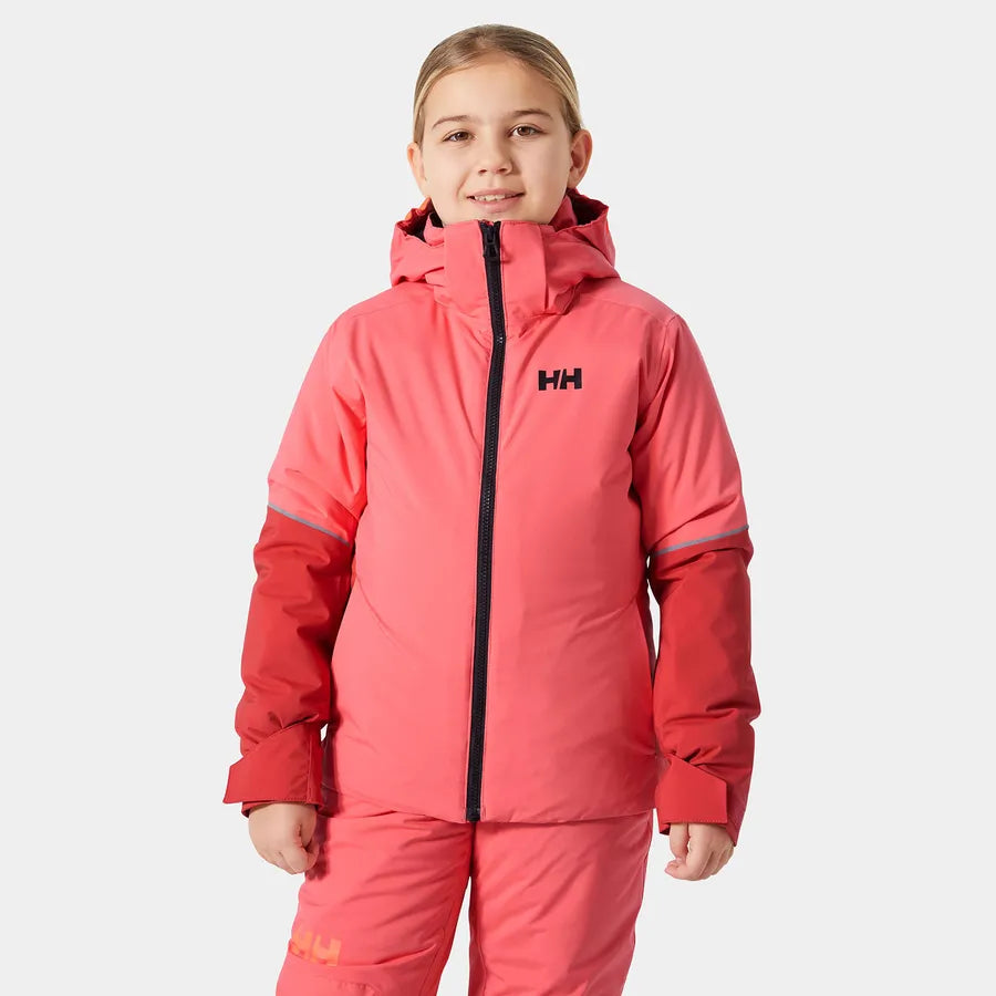 Helly Hansen Juniors’ Jewel Resort Ski Jacket Skijakke Børn - Sunset Pink - Sunset Pink