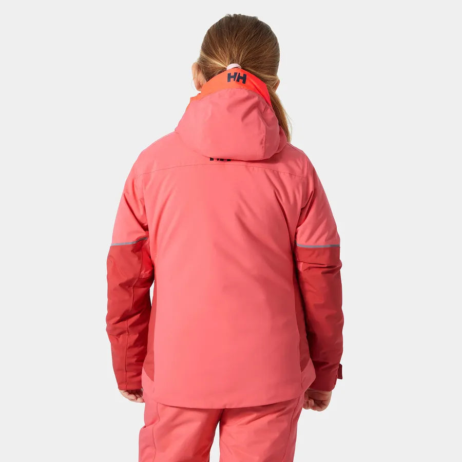 Helly Hansen Juniors’ Jewel Resort Ski Jacket Skijakke Børn - Sunset Pink -