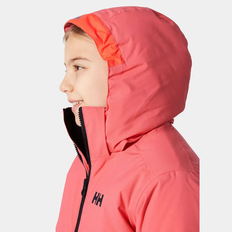 Helly Hansen Juniors’ Jewel Resort Ski Jacket Skijakke Børn - Sunset Pink -
