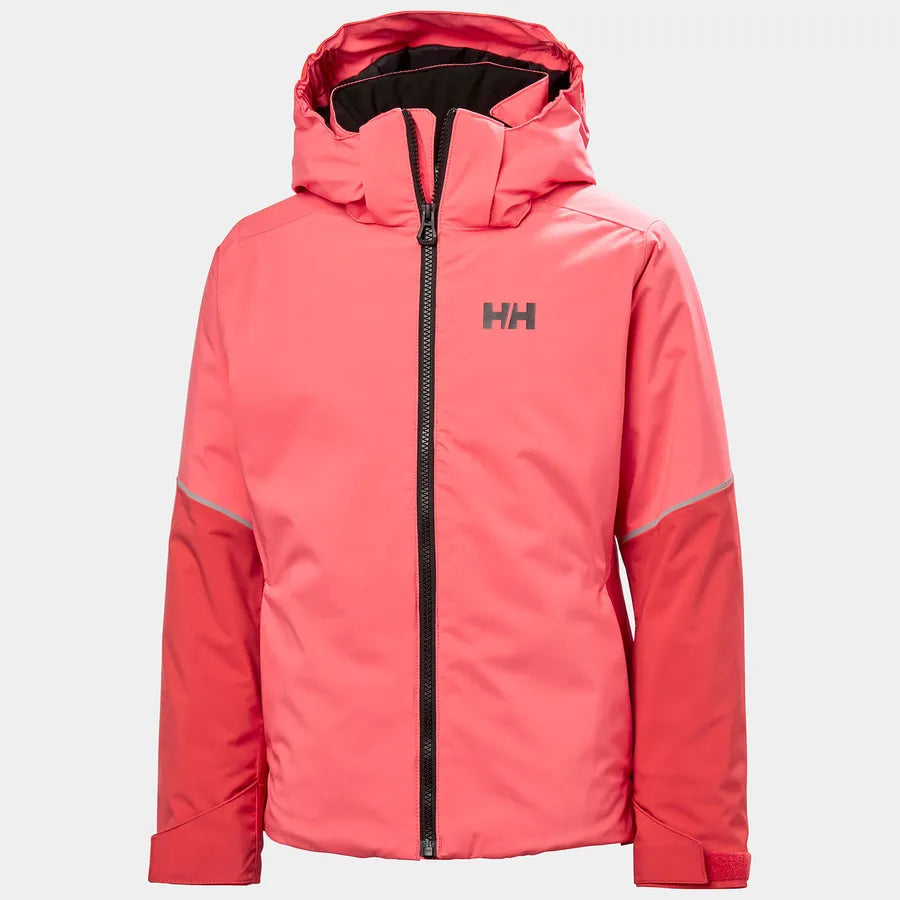 Helly Hansen Juniors’ Jewel Resort Ski Jacket Skijakke Børn - Sunset Pink -