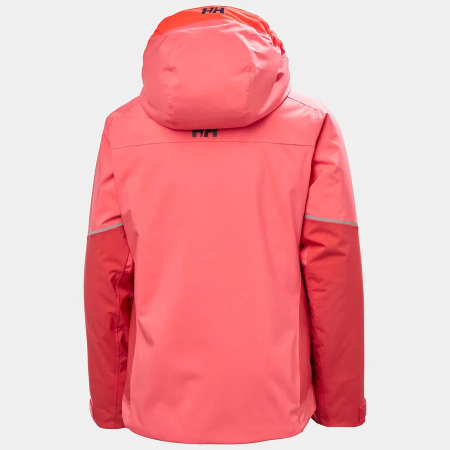 Helly Hansen Juniors’ Jewel Resort Ski Jacket Skijakke Børn - Sunset Pink -