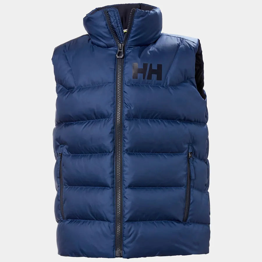 Helly Hansen Juniors’ Isfjord Down Vest Dunvest børn - Ocean
